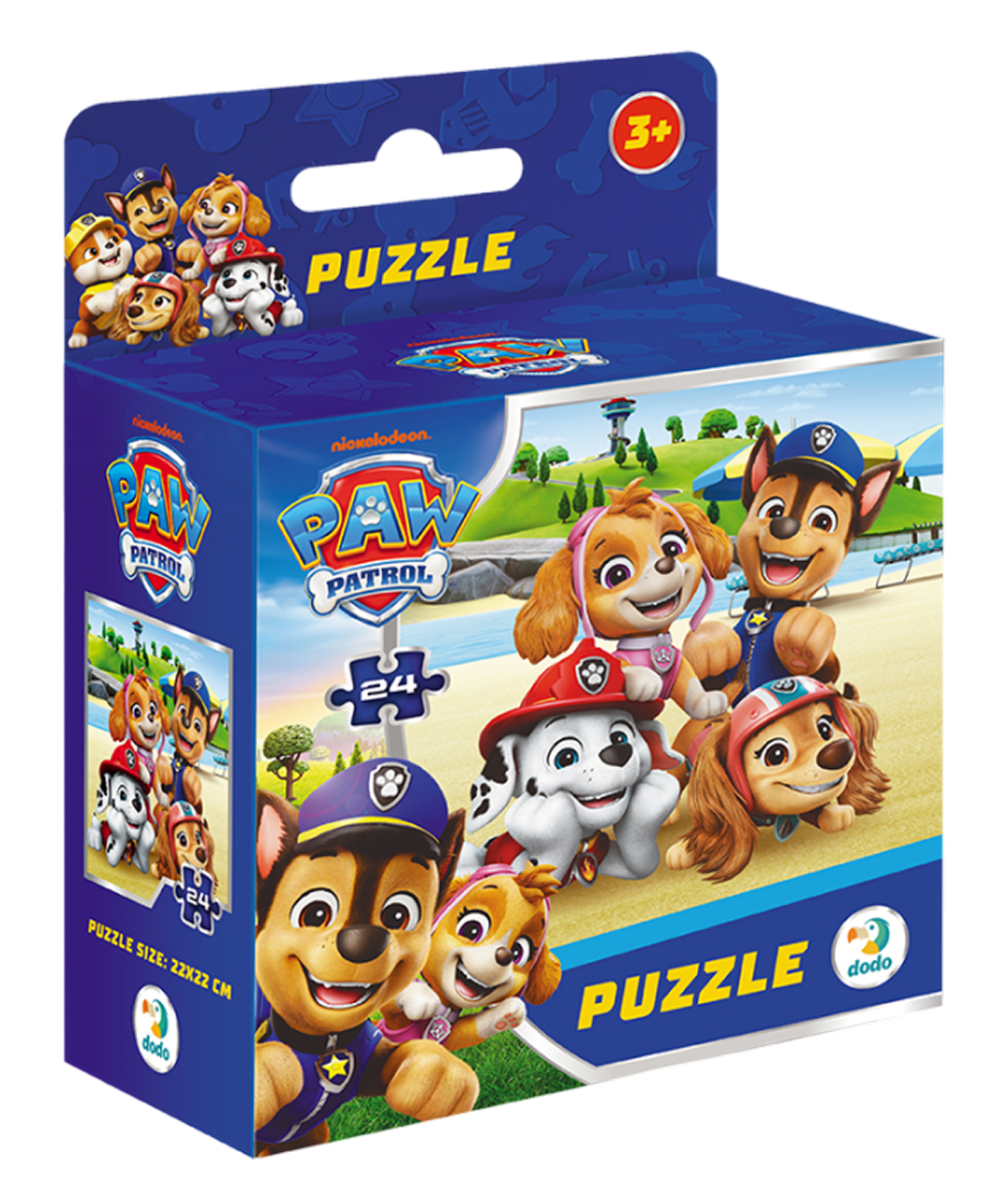 Пазл на 24 элемента Paw Patrol. День на пляже