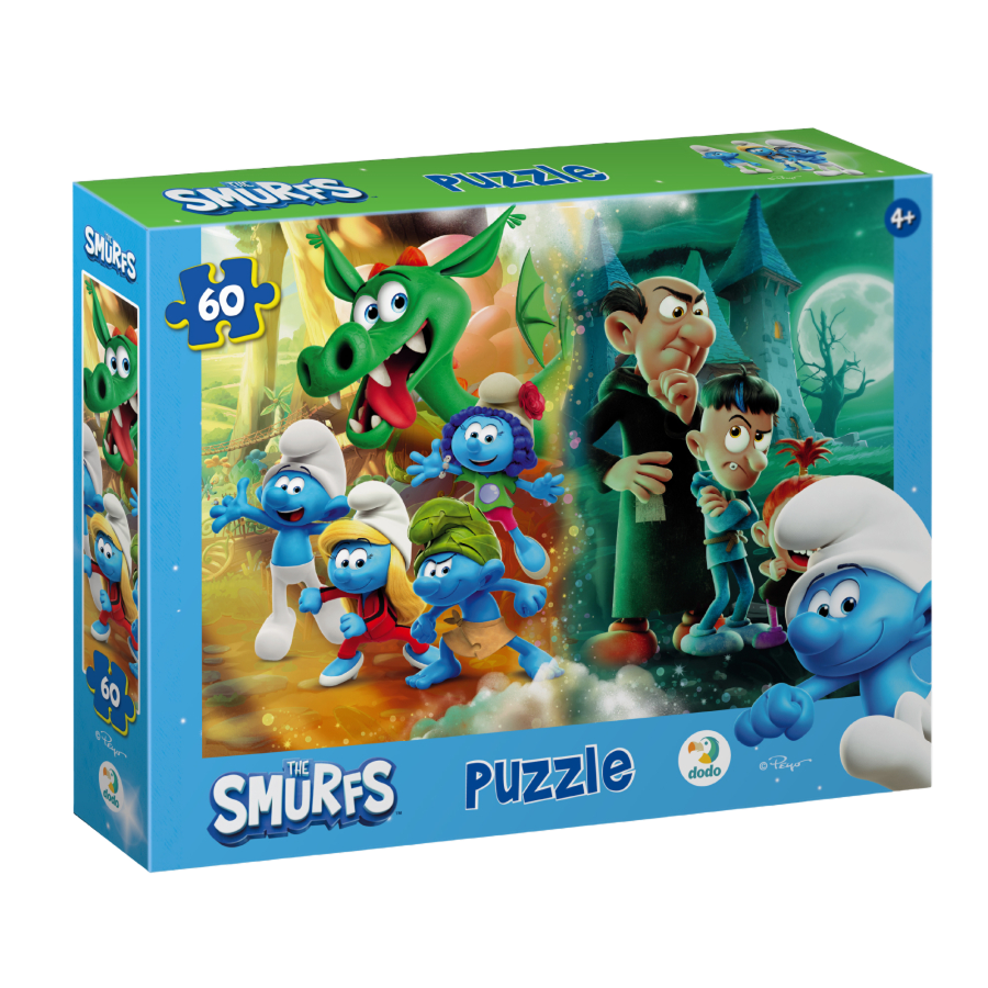 Пазл «The Smurfs. Домашний питомец-дракон»