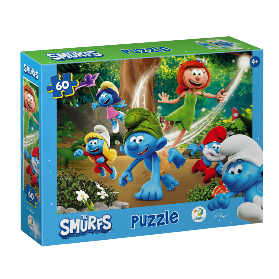 Пазл «The Smurfs. Принцеса Листка»