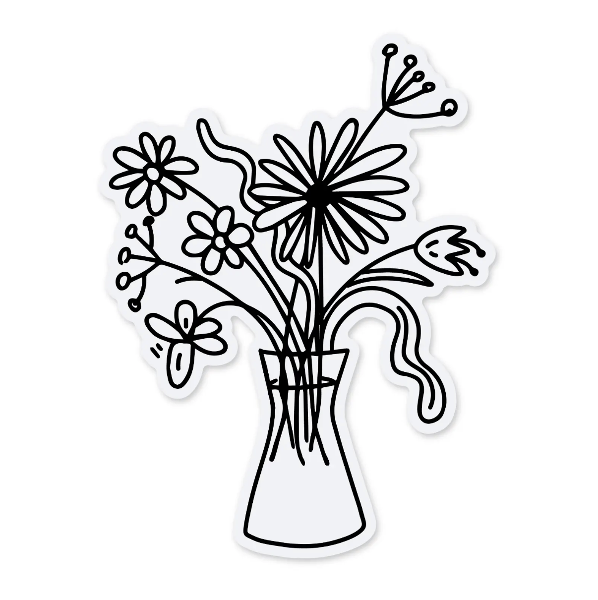 Стікер «Giant flowers» Стікер «Giant flowers»