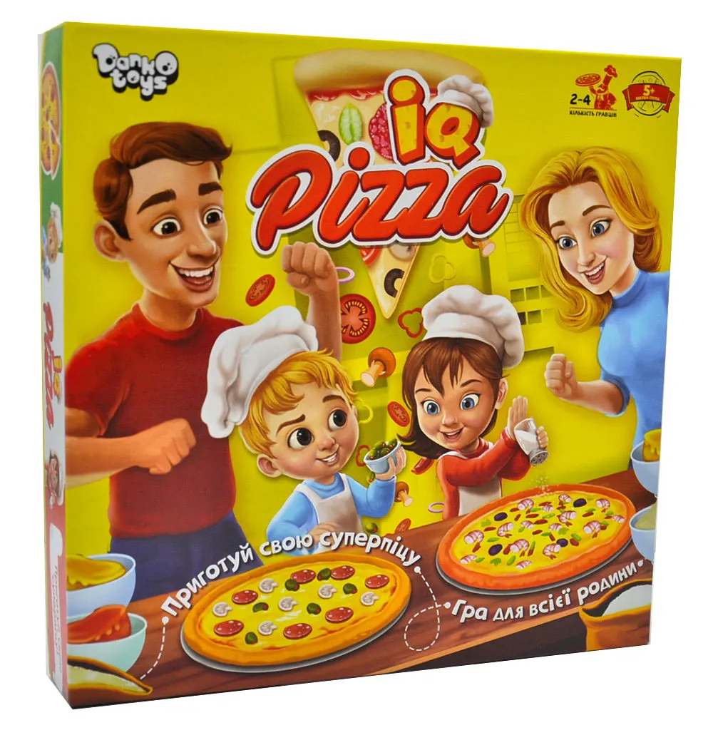 Настольная развлекательная игра IQ Pizza Настольная развлекательная игра IQ Pizza
